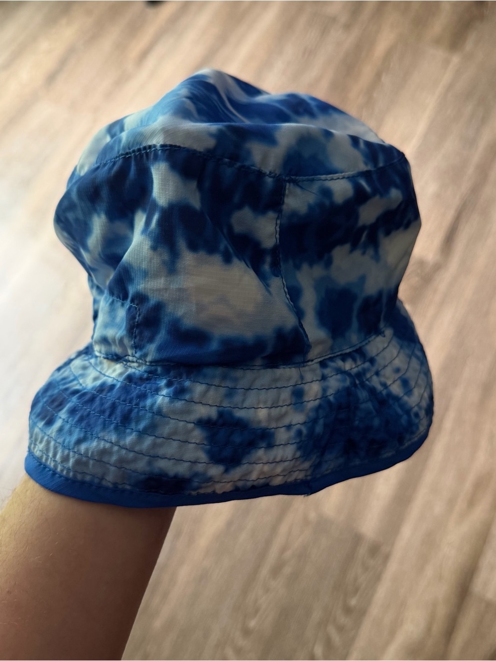 Xhilaration Blue Tie-Dye Bucket Hat
